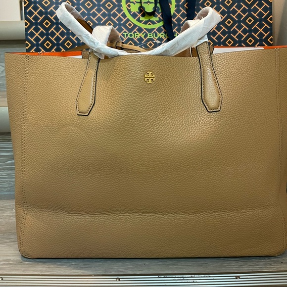 Tory Burch Handbags - Used once TB Blake Tote cardamom/orange